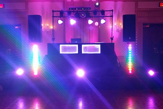 Enhanced Dance Floor Lighting